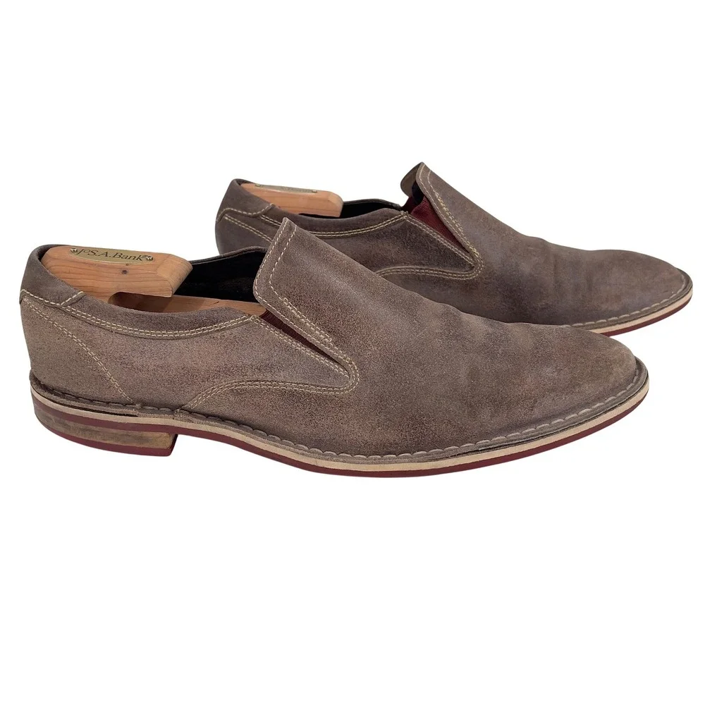 Vintage Cole Haan Nike Era Mens Brown‎ Leather Venetian Slip On Loafer Y2K 11 M
